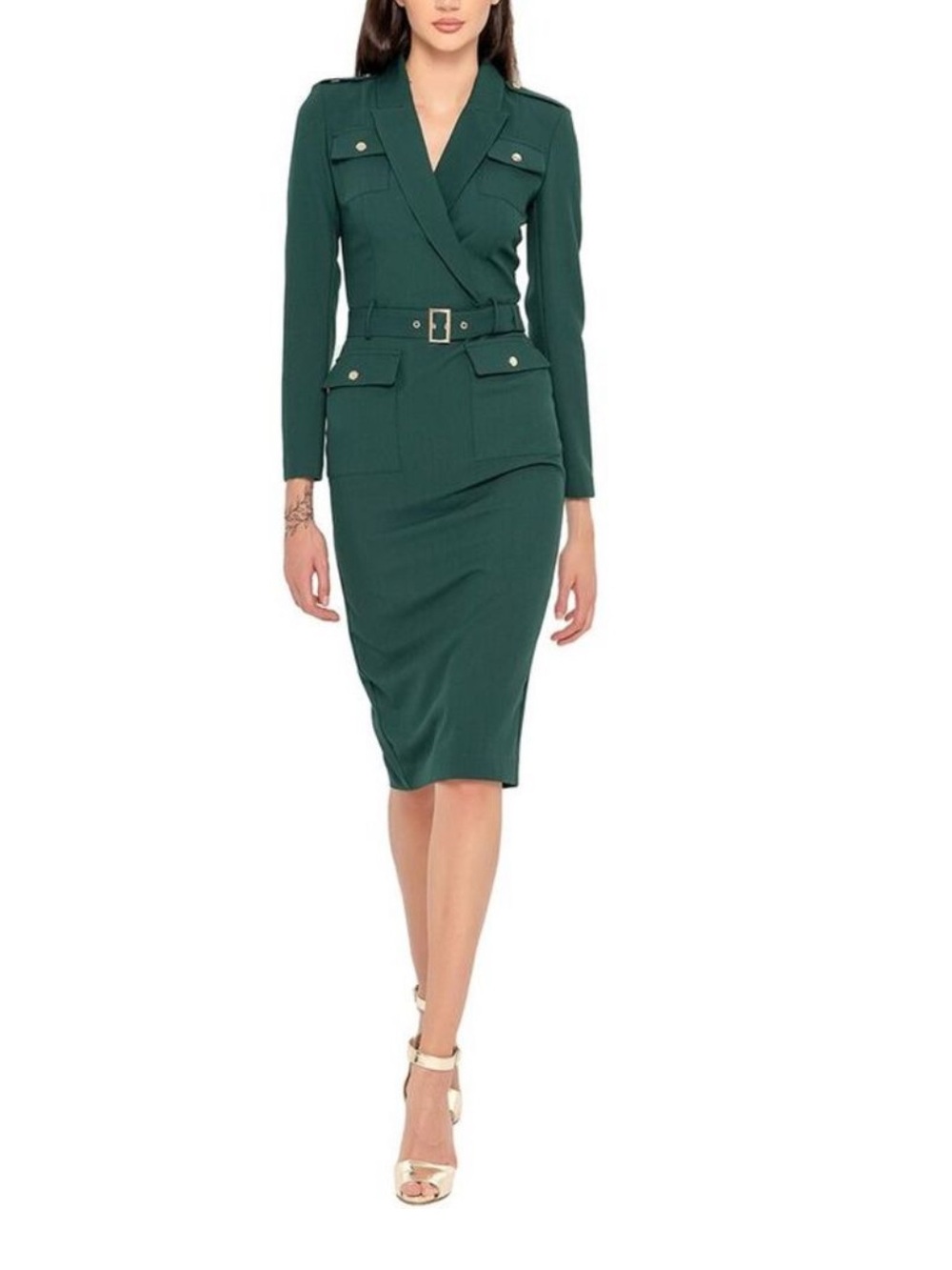 Bgl Womens Dress, Green